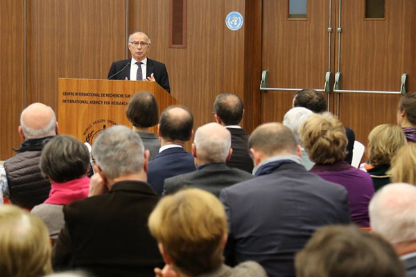 Mr Yves Minssieux, President of the Lyon committee of the Fondation de France Centre-Est